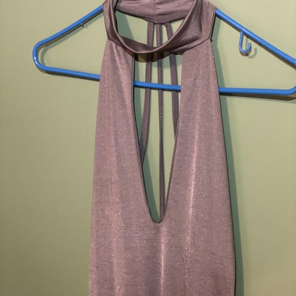 Backless midi with shimmer detail - Picture 11 of 15